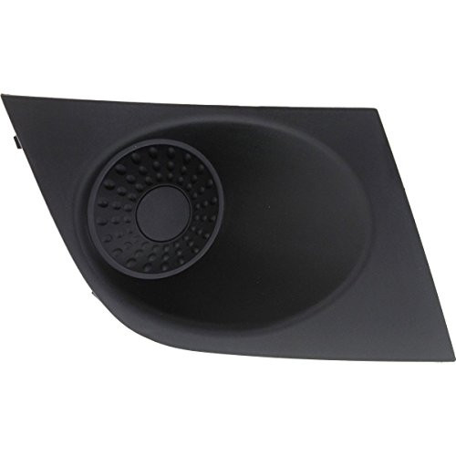 DAT AUTO PARTS Fog Hole Cover Replacement for 07-12 Nissan Versa Black Right Passenger Side NI1039111