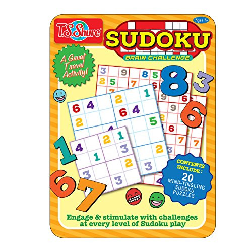 T_S_ Shure Sudoku Puzzle Activity Tin