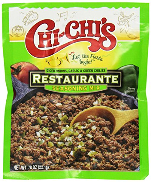 Chi Chis Fiesta Restaurante Seasoning Mix 0_78 OZ Pack of 3