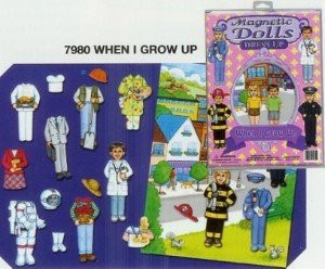 Magnetic Dolls Dress-up When I Grow Up
