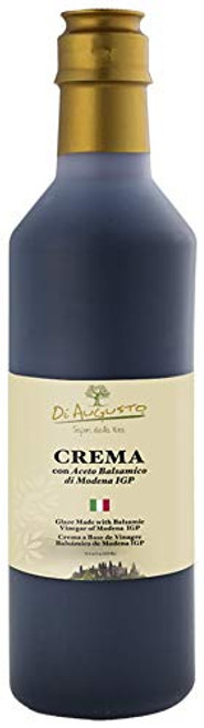 Di Augusto Glazed Cream  of Balsamic Vinegar of Modena PGI 16_9 Fl Oz  500 ml  Glass Bottle Pack of 1
