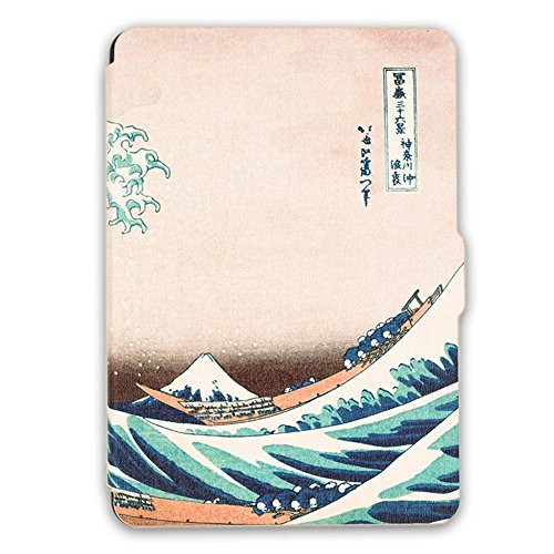 kandouren - case cover for kindle paperwhite (for kindle paperwhite, Great Wave)