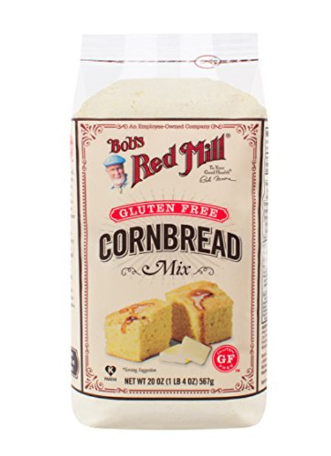 Bobs Red Mill Gluten Free Cornbread Mix 20-ounce Bobs Red Mill Gluten Free Cornbread Mix 20-ounce