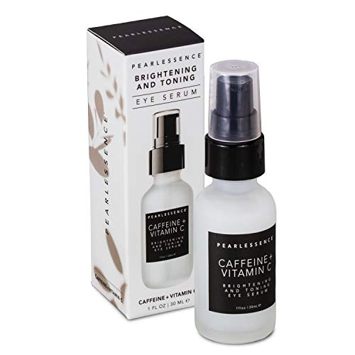 Pearlessence Brightening  and  Toning Eye Serum Caffeine  Vitamin C 1 oz