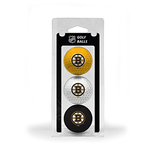 Team Golf NHL Boston Bruins Regulation Size Golf Balls 3 Pack Full Color Durable Team ImprintMulti Team Golf NHL Boston Bruins Regulation Size Golf Balls 3 Pack Full Color Durable Team ImprintMulti