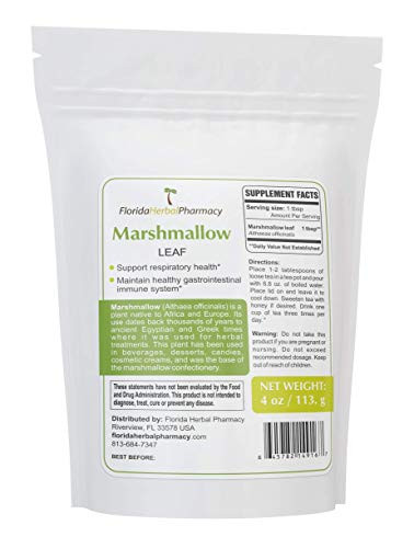 Florida Herbal Pharmacy Marshmallow Leaf Tea 4 oz_