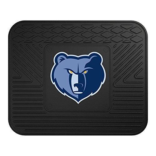 FANMATS - 10016 NBA Memphis Grizzlies Vinyl Utility Mat Black 14x17