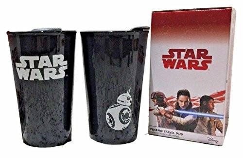 Star Wars Episode VIII Last Jedi Ceramic 12 oz. Travel Mug - BB-8
