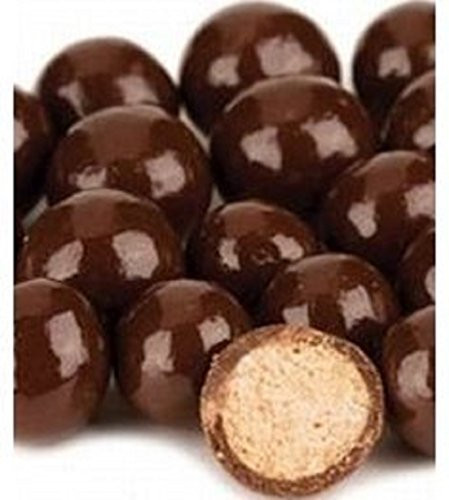 Necco Giant Malt Balls  Milk Chocolate Covered Malt Balls 1 Pound  16 OZ
