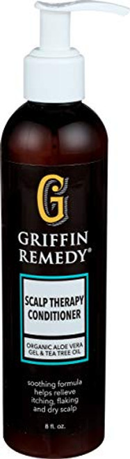 Griffin Remedy Scalp Therapy Conditioner for Itchy or Dry Scalps with Aloe Vera and Tea Tree Oil 8 oz Griffin Remedy Scalp Therapy Conditioner for Itchy or Dry Scalps with Aloe Vera and Tea Tree Oil 8 oz