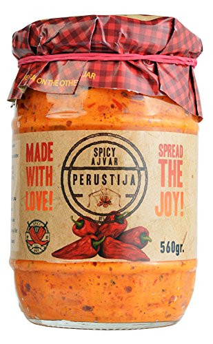 Perustija Hot Ajvar 560g 19oz