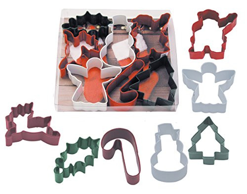 R&M International 1829 Christmas Cookie Cutters, Assorted, 7-Piece Set