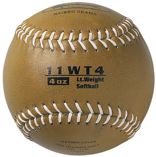 Markwort Color Coded Weighted 11-Inch Softball 4-Ounce Gold