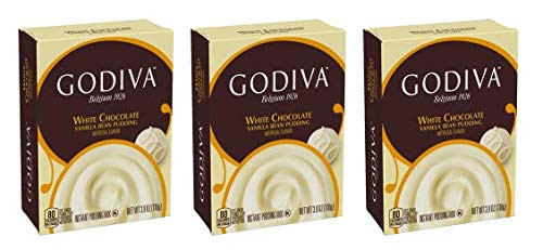 Godiva White Chocolate Pudding Mix 3_9 oz Pack of 3