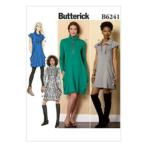 BUTTERICK PATTERNS B6241A50 Misses Dress A5 6-8-10-12-14