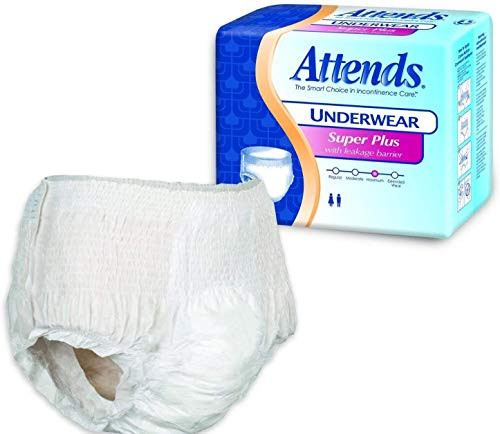 Attends Super Plus Underwear XL Extra Large Heavy Absorbency APP0740 - Pack of 14