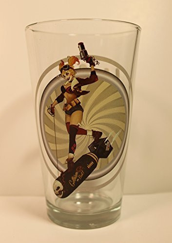 Harley Quinn 1 DC Bombshell Series 'Toon Tumbler 16 Oz. Pint Glass