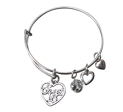 Infinity Collection Sweet 16 Bracelet- Sweet 16 Jewelry - Sweet Sixteen Gift for Girls Infinity Collection Sweet 16 Bracelet- Sweet 16 Jewelry - Sweet Sixteen Gift for Girls