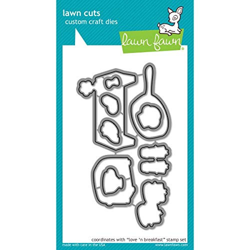 Lawn Fawn Lawn Cuts Custom Craft Die - Love 'N Breakfast (LF908) Lawn Fawn Lawn Cuts Custom Craft Die - Love 'N Breakfast (LF908)