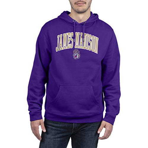 Top of the World James Madison Dukes Mens Applique Arch Over Hoodie XX-Large
