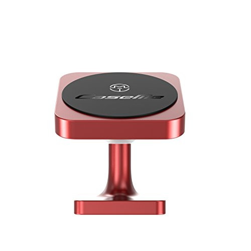Car Phone Mount Magnetic Cell Phone Car Mount Vent and Dashboard 360° Rotation Car Phone Holder Dashboard for iPhone SE 11 Pro XS Max XR X 8 Plus Samsung Galaxy S20 Note10 S10 S10e  and  All Phones Red