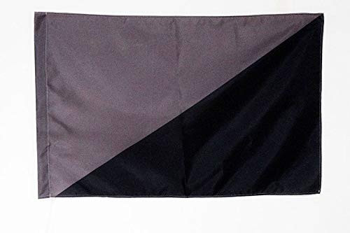 AZ FLAG Anarcho-agorism Flag 2 x 3 for a Pole - Anarchist agorist - Anarchism Flags 60 x 90 cm - Banner 2x3 ft with Hole