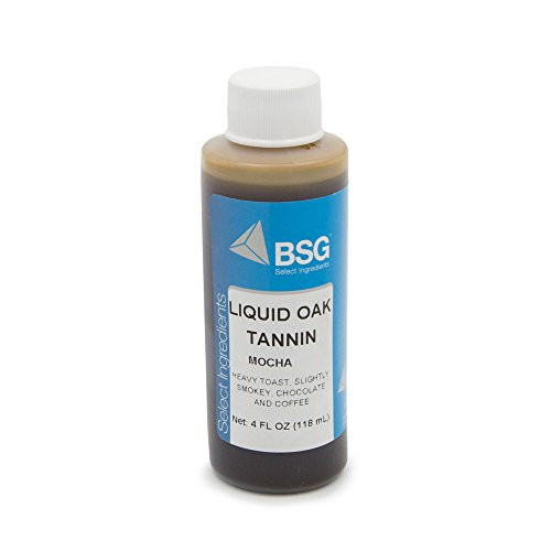 BSG Hand Craft Mocha Liquid Oak Tannin, 2 oz. for Award Winning Wines