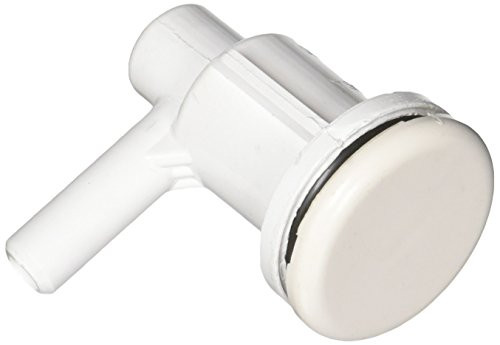 Waterway Plastics 806105118066 Lo-Pro Injector 3/8" Barb Elbow Style White