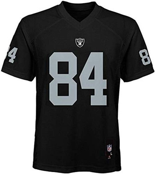 Antonio Brown Oakland Raiders NFL Youth 8-20 Black Home Mid-Tier Jersey Youth Large 14-16 Antonio Brown Oakland Raiders NFL Youth 8-20 Black Home Mid-Tier Jersey Youth Large 14-16