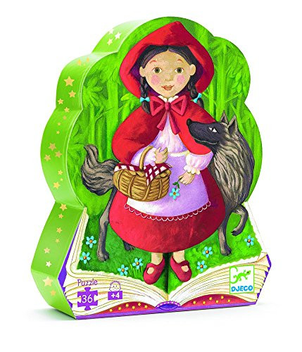 DJECO Silhouette Puzzle Little Red Riding Hood 1000