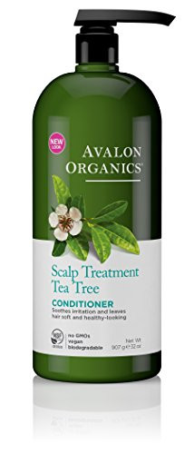Avalon Organics Scalp Treatment Tea Tree Conditioner, 32 oz.