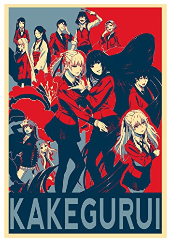 Instabuy Poster Kakegurui Propaganda Characters - Formato A3 42x30 cm