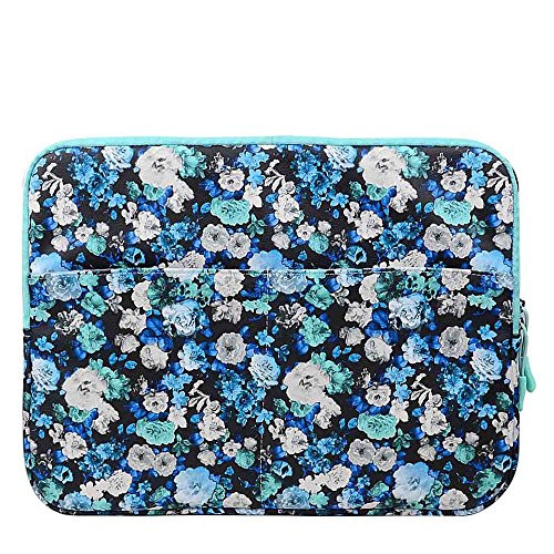 XeYOU 13_3 Inch Laptop Sleeve Bag Cover Case for All 13_3-inch Laptop Computers - MacBook Pro 13  MacBook Air 13 MacBook Pro Retina Display 13 Blue Chamomile