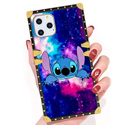 DISNEY COLLECTION iPhone 11 Pro Max Stitch and Starry Sky Square Phone Case Cover Soft TPU 360 Degree Luxury Shockproof Protective Case Compatible for iPhone 11 Pro Max 6_5 Inch DISNEY COLLECTION iPhone 11 Pro Max Stitch and Starry Sky Square Phone Case Cover Soft TPU 360 Degree Luxury Shockproof Protective Case Compatible for iPhone 11 Pro Max 6_5 Inch