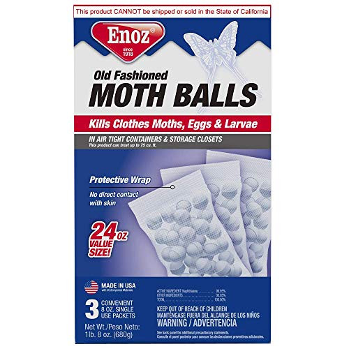Enoz Old Fashioned Moth Balls - 24 oz_