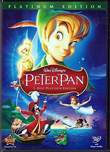 Peter Pan DVD 2007 2-Disc Set Platinum Edition