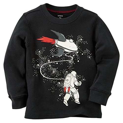 Carters Baby Boys Graphic Tee - Astronaut - 3 Months