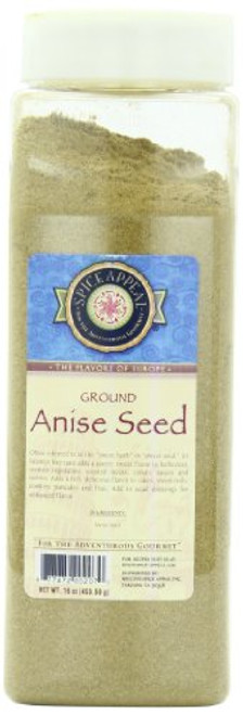Spice Appeal Anise Seed Ground 16 Ounce Spice Appeal Anise Seed Ground 16 Ounce