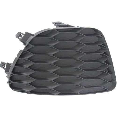 DAT AUTO PARTS Fog LAMP Bezel Replacement for 13-15 Nissan SENTRA for SR Models Black Textured Left Driver Side NI1038124