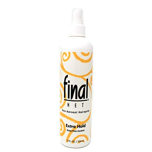 Final Net Non-Aerosol Hairspray Extra Hold 8 oz Pack of 3