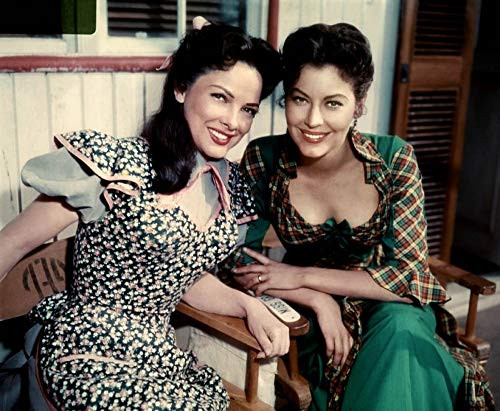 Posterazzi DAP11835 Ava Gardner - Cast Chairs Photo Print 10 x 8 Multi