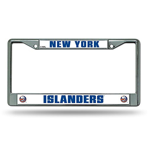 Rico Industries NHL New York Islanders Standard Chrome License Plate Frame