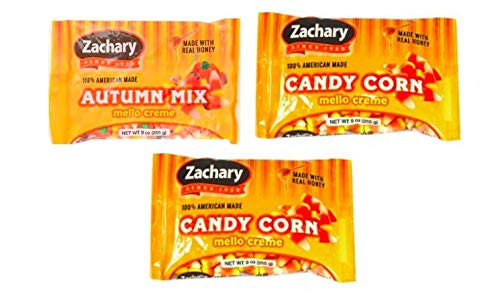 Zachary Candy Corn And Autumn Mix- 3pk 2 Candy Corn and 1 Autumn Mix 9 oz each Zachary Candy Corn And Autumn Mix- 3pk 2 Candy Corn and 1 Autumn Mix 9 oz each