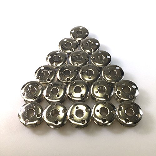 Cutex Brand 20 Metal Drop-in Bobbins for Singer Sewing Machine Class 66 99  and  More