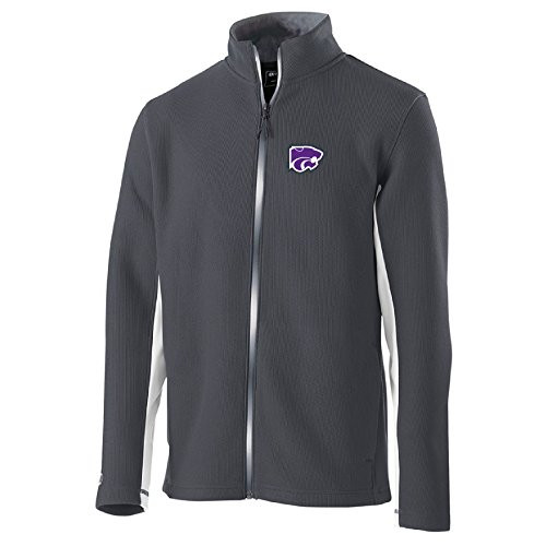 Ouray Sportswear NCAA Kansas State Wildcats Mens Invert Jacket CarbonWhite XX-Large Ouray Sportswear NCAA Kansas State Wildcats Mens Invert Jacket CarbonWhite XX-Large