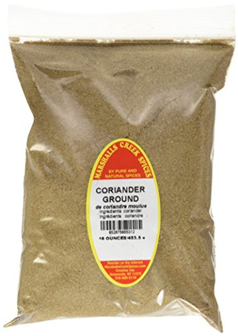 Marshalls Creek Spices Refill Pouch Coriander Ground Seasoning XL 16 Ounce Marshalls Creek Spices Refill Pouch Coriander Ground Seasoning XL 16 Ounce