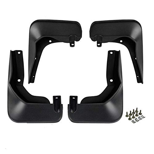 Set of 4 Mud Flaps Splash Guards for 2015-2016 Mercedes-Benz C200 C250 Sport Sedan 4-Door