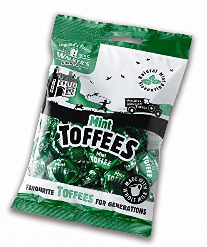 Walkers Nonsuch Mint Toffees 150g Bag Pack Of 3 New