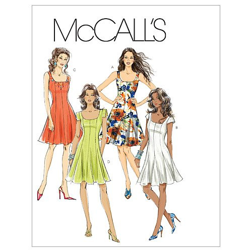 McCalls Patterns M6027 MissesMiss Petite Dresses Size D5 12-14-16-18-20