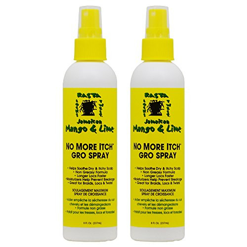 Jamaican Mango  and  Lime No More Itch Gro Spray 8 oz Pack of 2